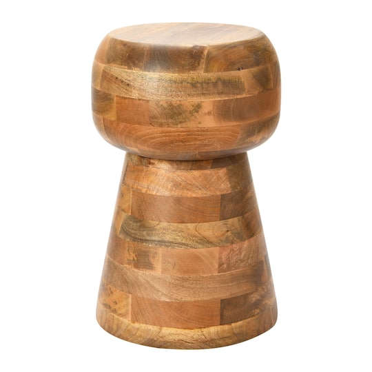 Hello Honey® Cuvee Modern Boho Solid Wood End Table